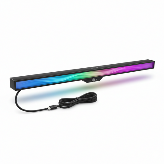 Anti-Glare Monitor Light Bar: Eye-Care Desk Lamp with Stepless Dimming 🖥️💡