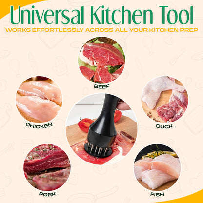 21-Needle Meat Tenderizer – Steakhouse Results at Home