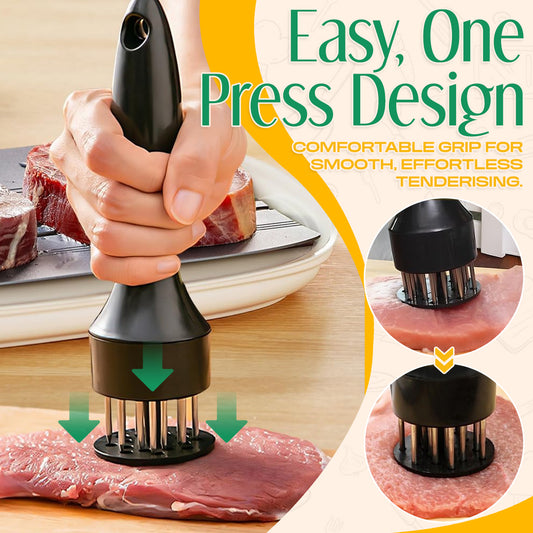 21-Needle Meat Tenderizer – Steakhouse Results at Home