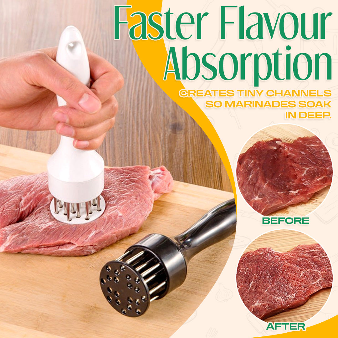21-Needle Meat Tenderizer – Steakhouse Results at Home